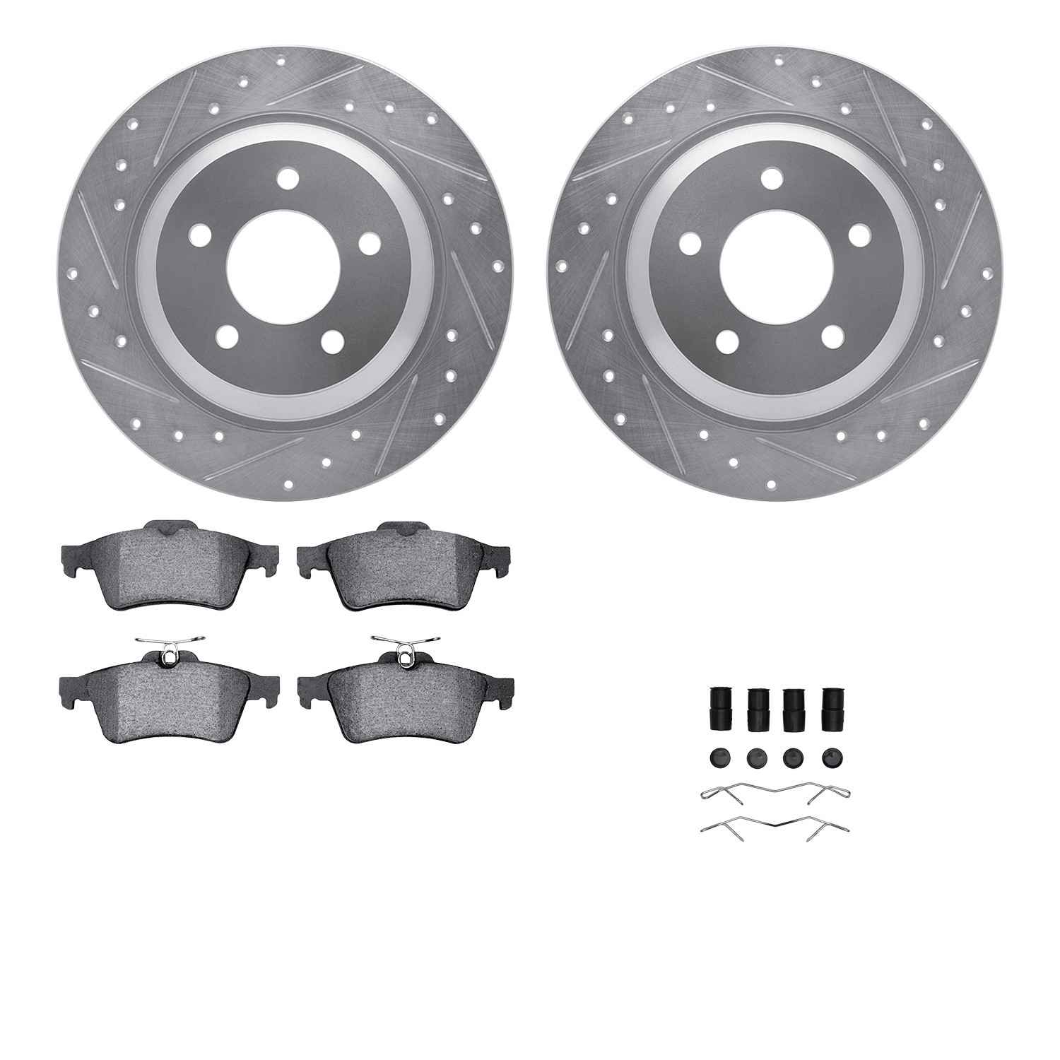 Dynamic Friction Company Disc Brake Kit 7512-80053