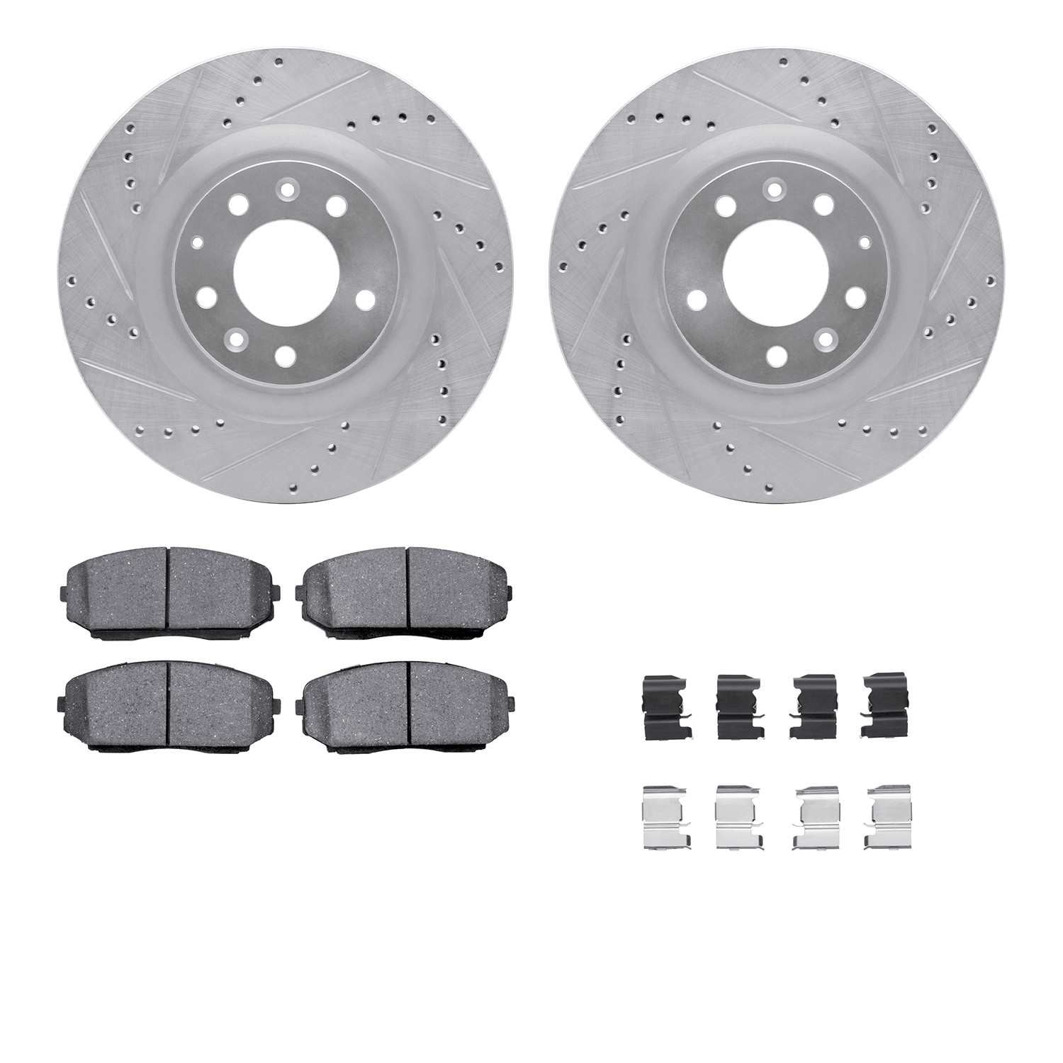 Dynamic Friction Company Disc Brake Kit 7512-80067