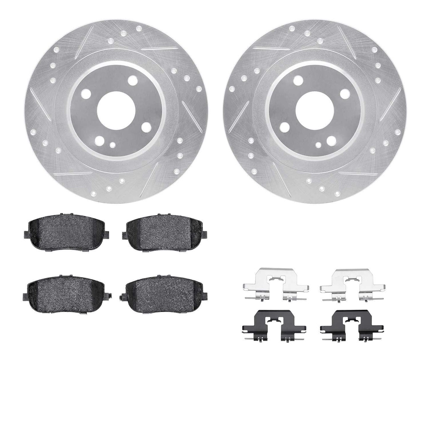 Dynamic Friction Company Disc Brake Kit 7512-80068