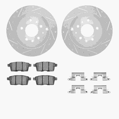 Dynamic Friction Company Disc Brake Kit 7512-80069