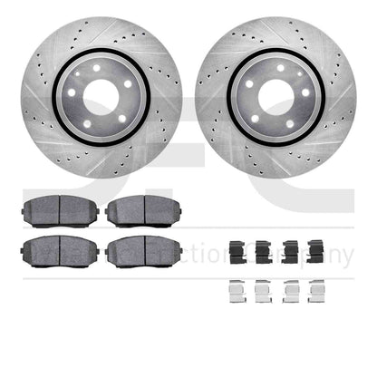 Dynamic Friction Company Disc Brake Kit 7512-80072