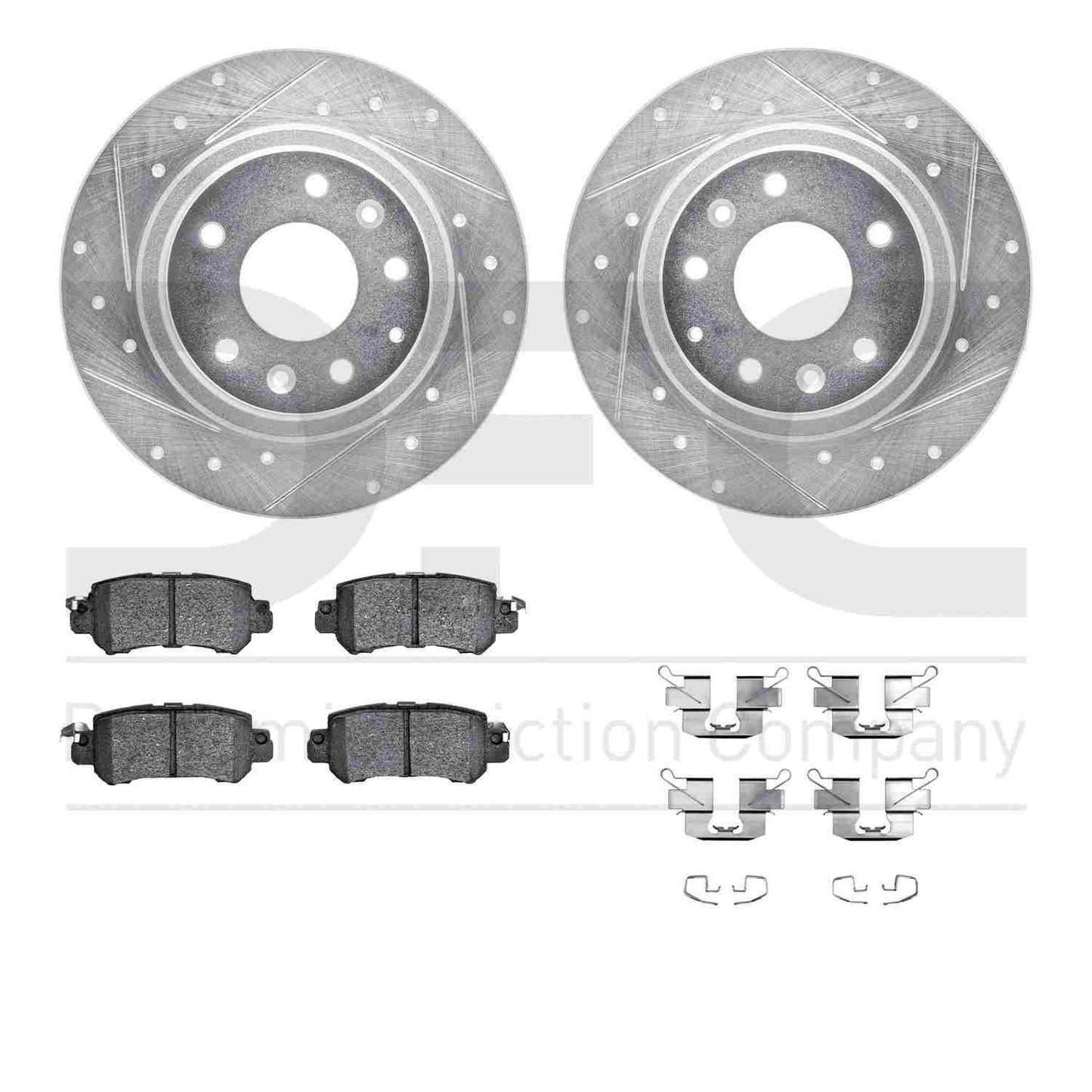 Dynamic Friction Company Disc Brake Kit 7512-80076