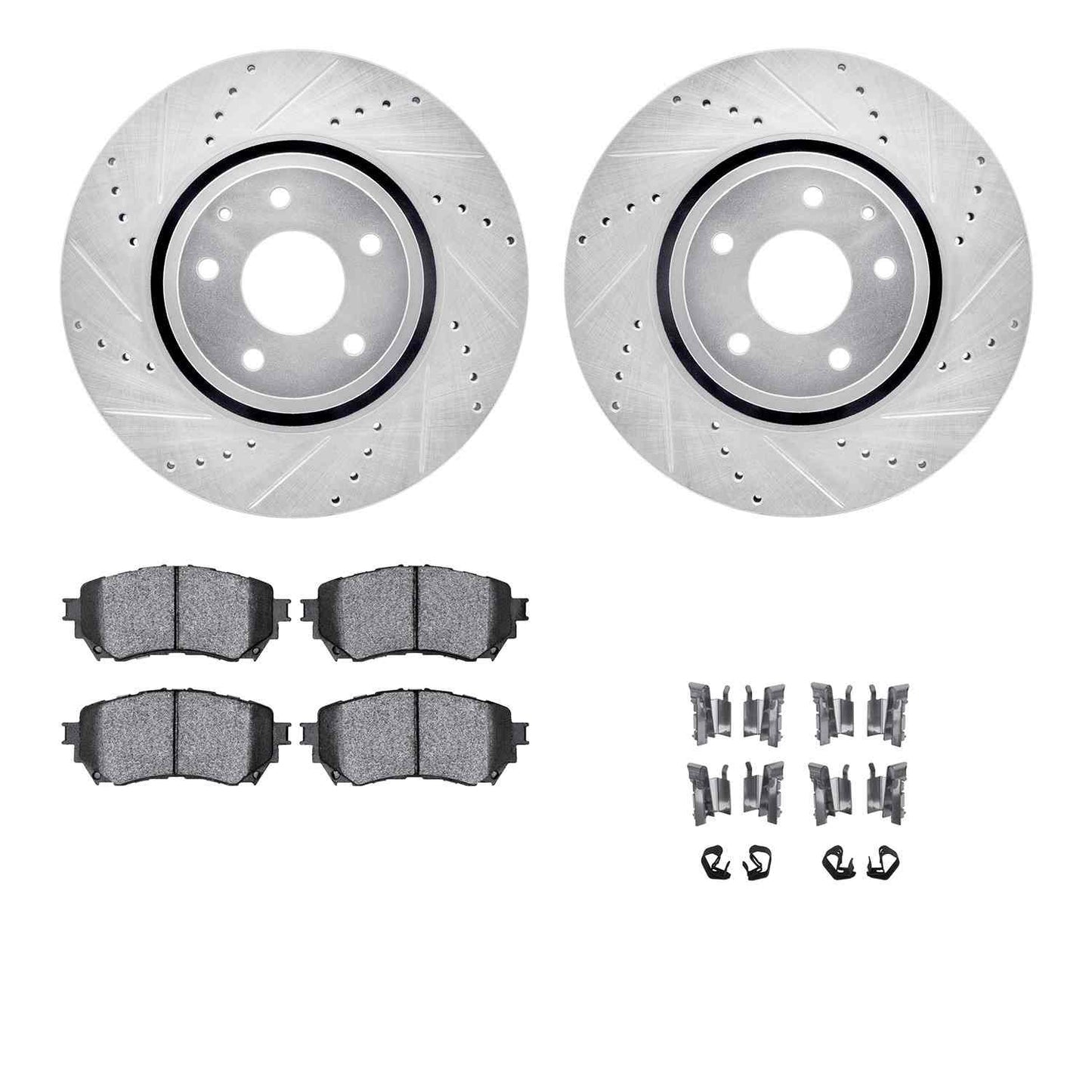Dynamic Friction Company Disc Brake Kit 7512-80078