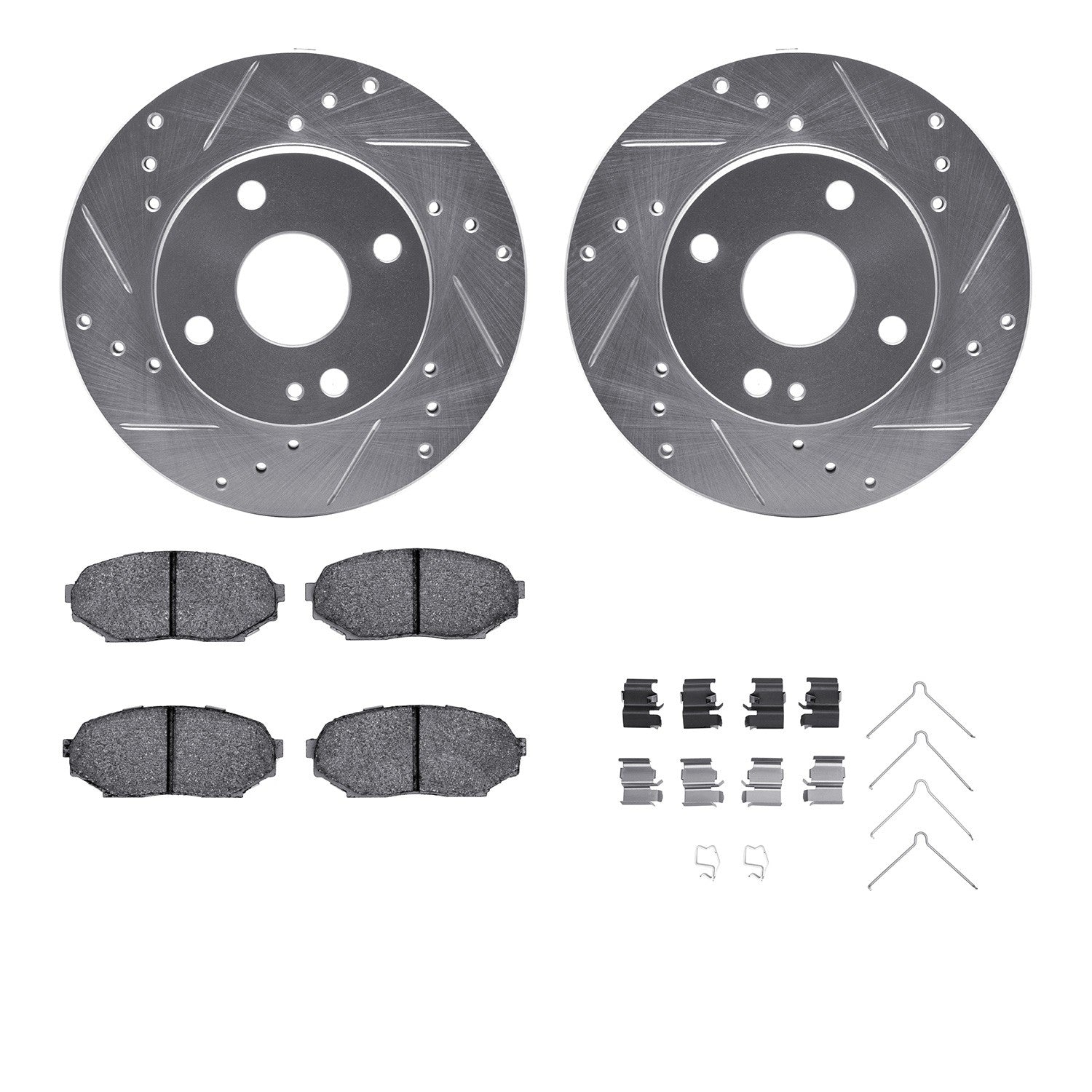 Dynamic Friction Company Disc Brake Kit 7512-80092