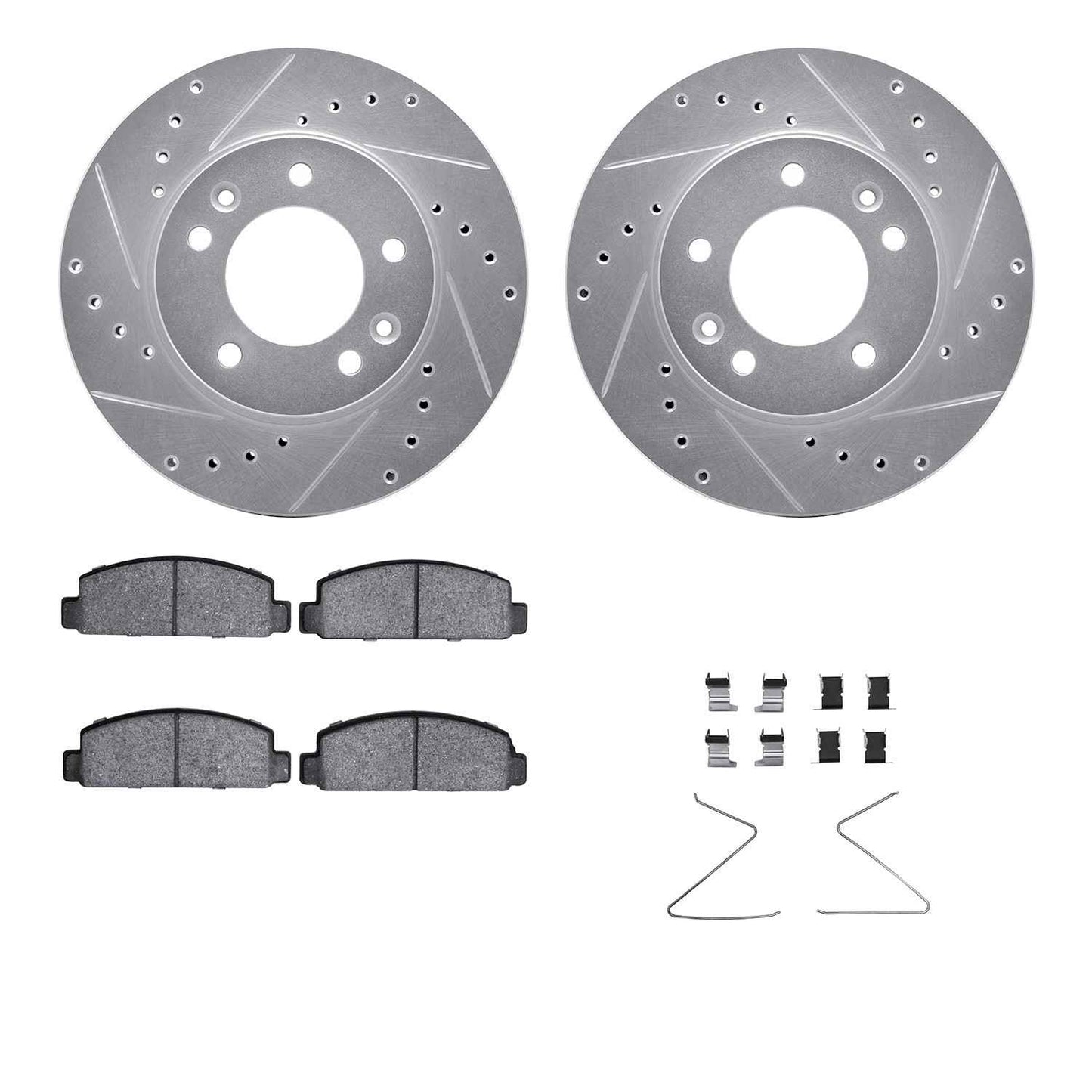 Dynamic Friction Company Disc Brake Kit 7512-80100