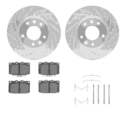 Dynamic Friction Company Disc Brake Kit 7512-80103