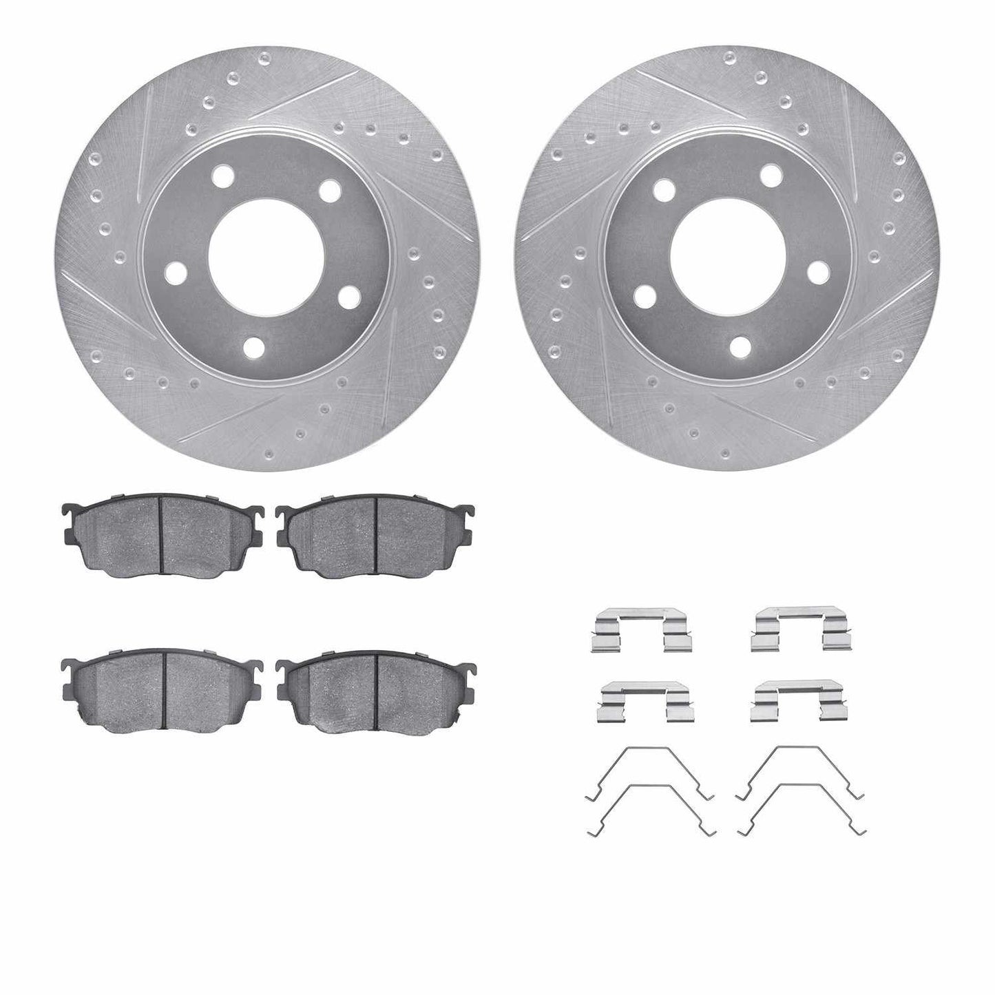 Dynamic Friction Company Disc Brake Kit 7512-80137