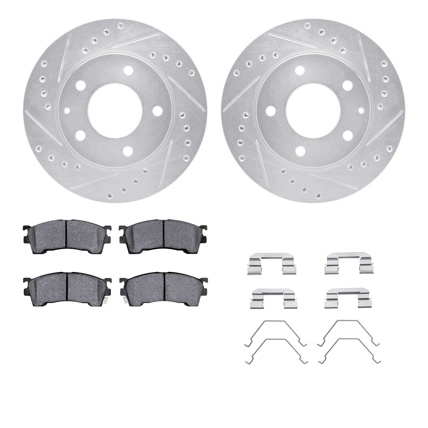 Dynamic Friction Company Disc Brake Kit 7512-80142