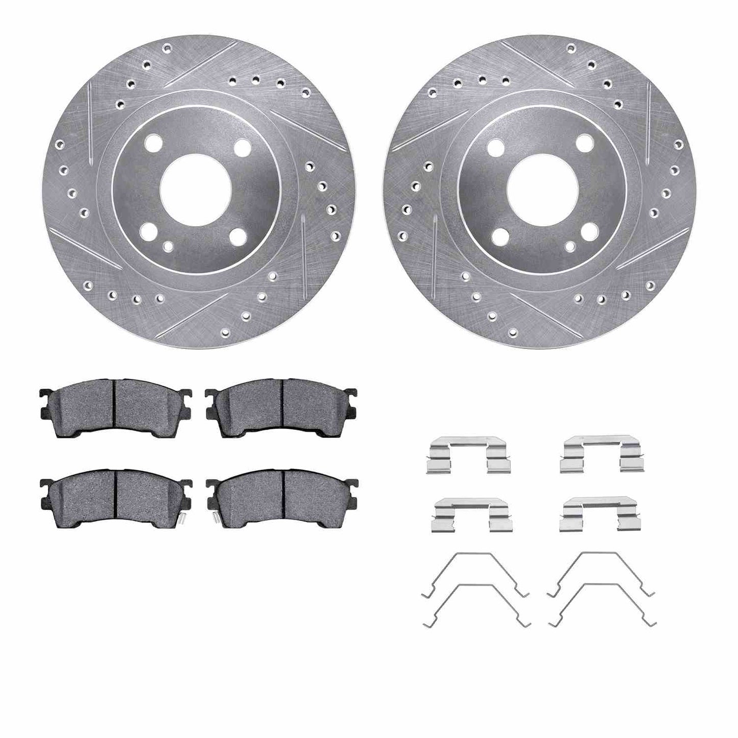 Dynamic Friction Company Disc Brake Kit 7512-80163