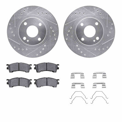 Dynamic Friction Company Disc Brake Kit 7512-80163
