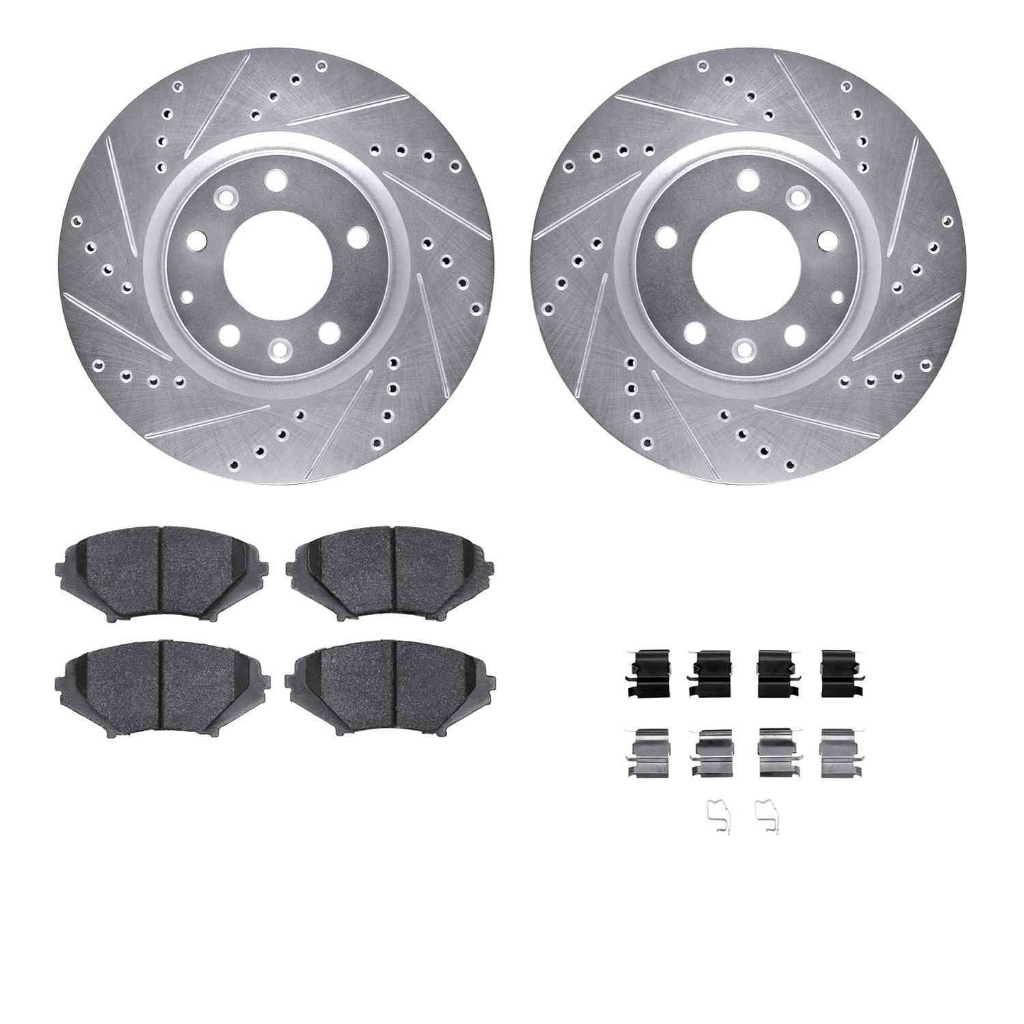 Dynamic Friction Company Disc Brake Kit 7512-80208