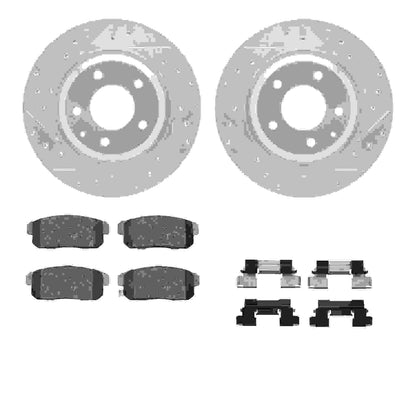 Dynamic Friction Company Disc Brake Kit 7512-80214