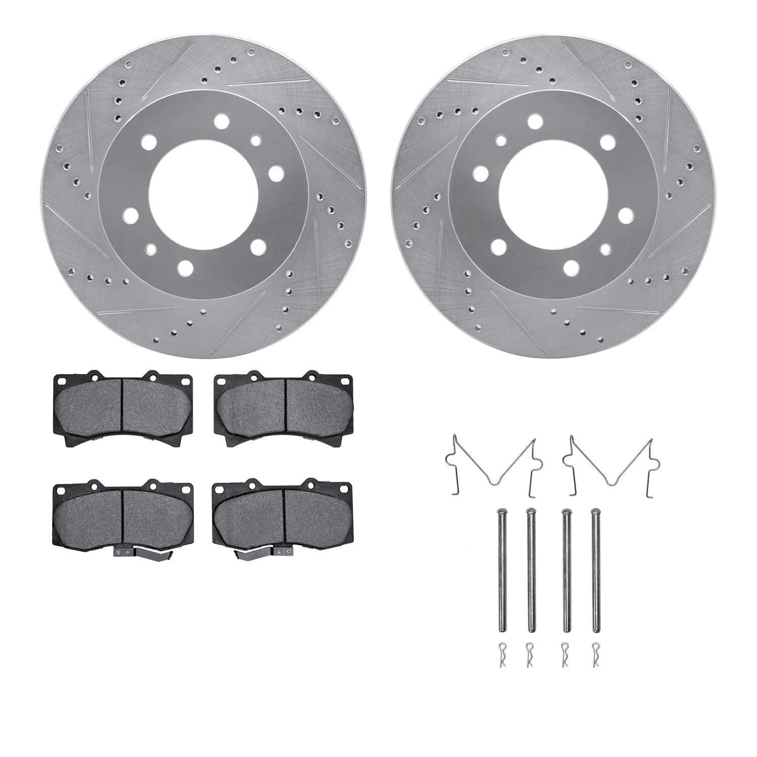 Dynamic Friction Company Disc Brake Kit 7512-93001