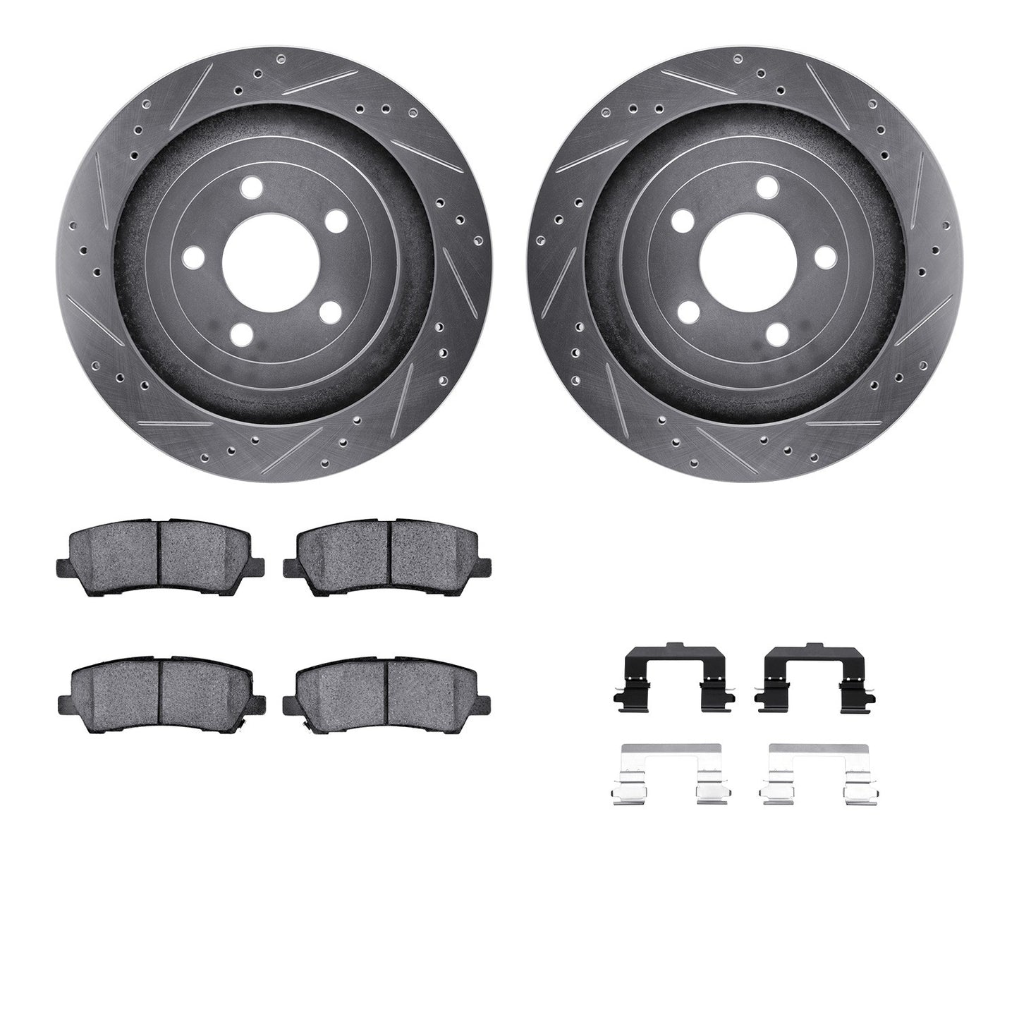 Dynamic Friction Company Disc Brake Kit 7512-99140