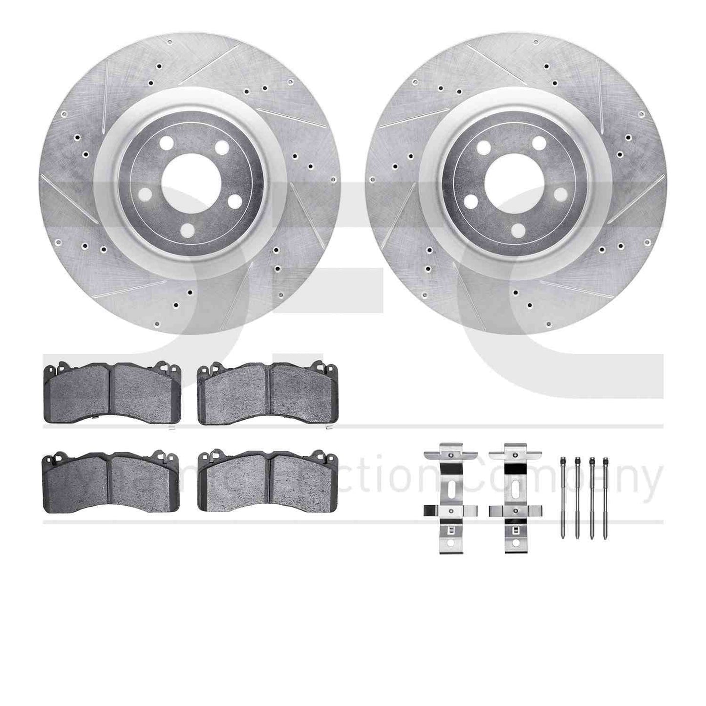Dynamic Friction Company Disc Brake Kit 7512-99161