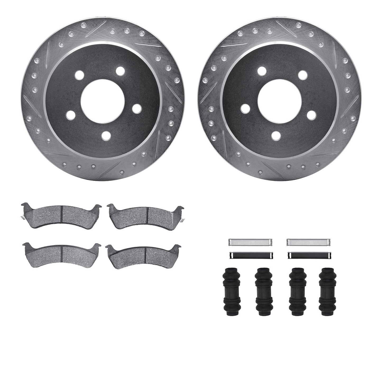 Dynamic Friction Company Disc Brake Kit 7512-99357