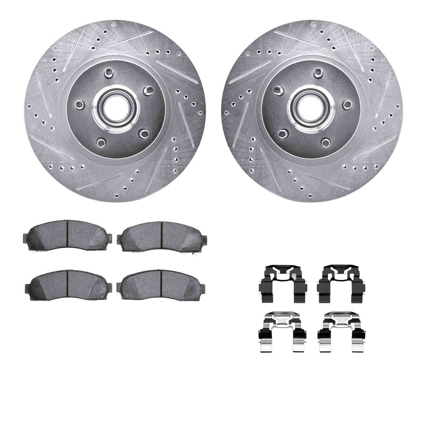 Dynamic Friction Company Disc Brake Kit 7512-99468