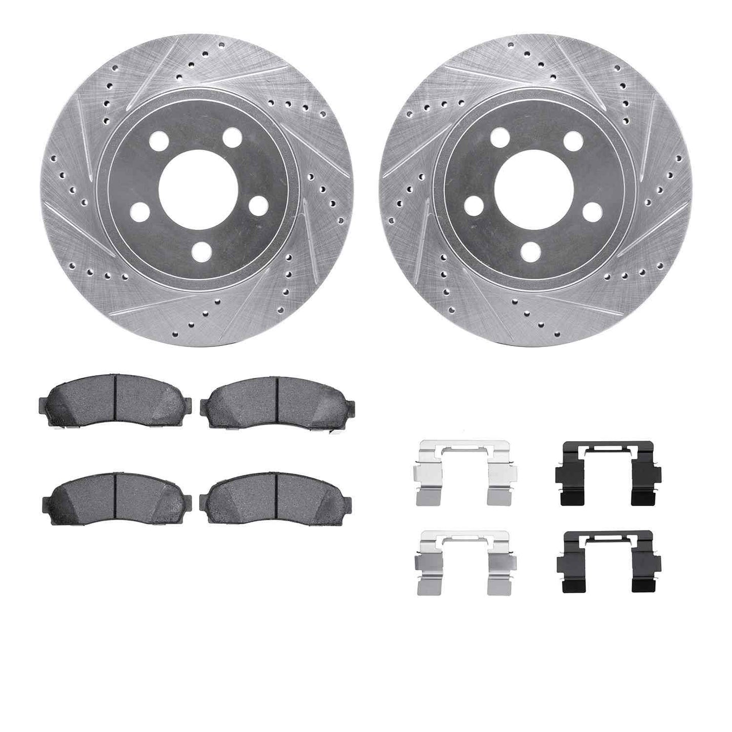 Dynamic Friction Company Disc Brake Kit 7512-99480