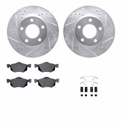 Dynamic Friction Company Disc Brake Kit 7512-99486