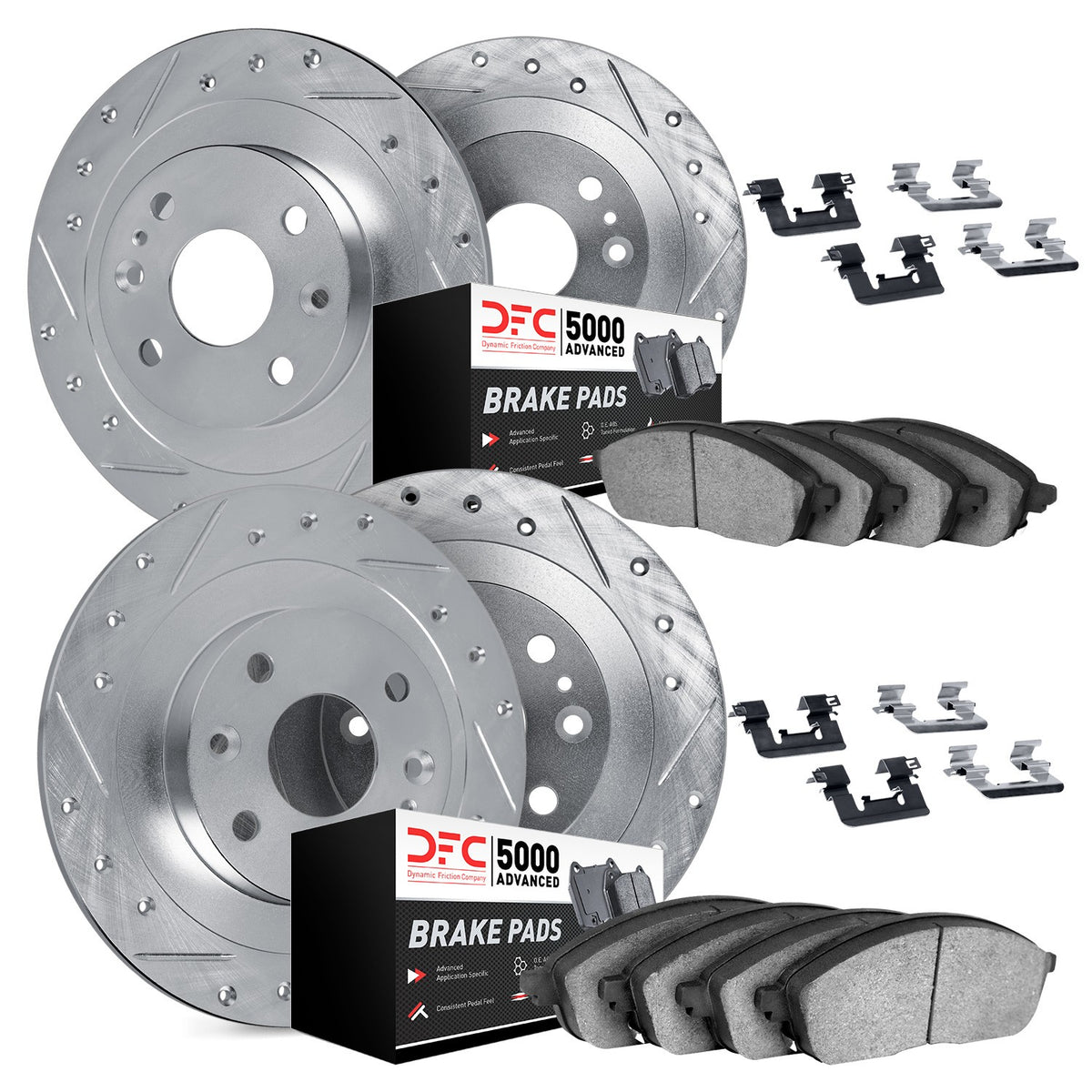 Dynamic Friction Company Disc Brake Kit 7514-07002