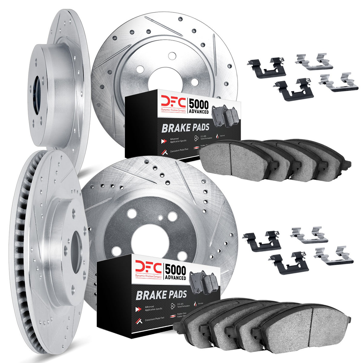 Dynamic Friction Company Disc Brake Kit 7514-40029