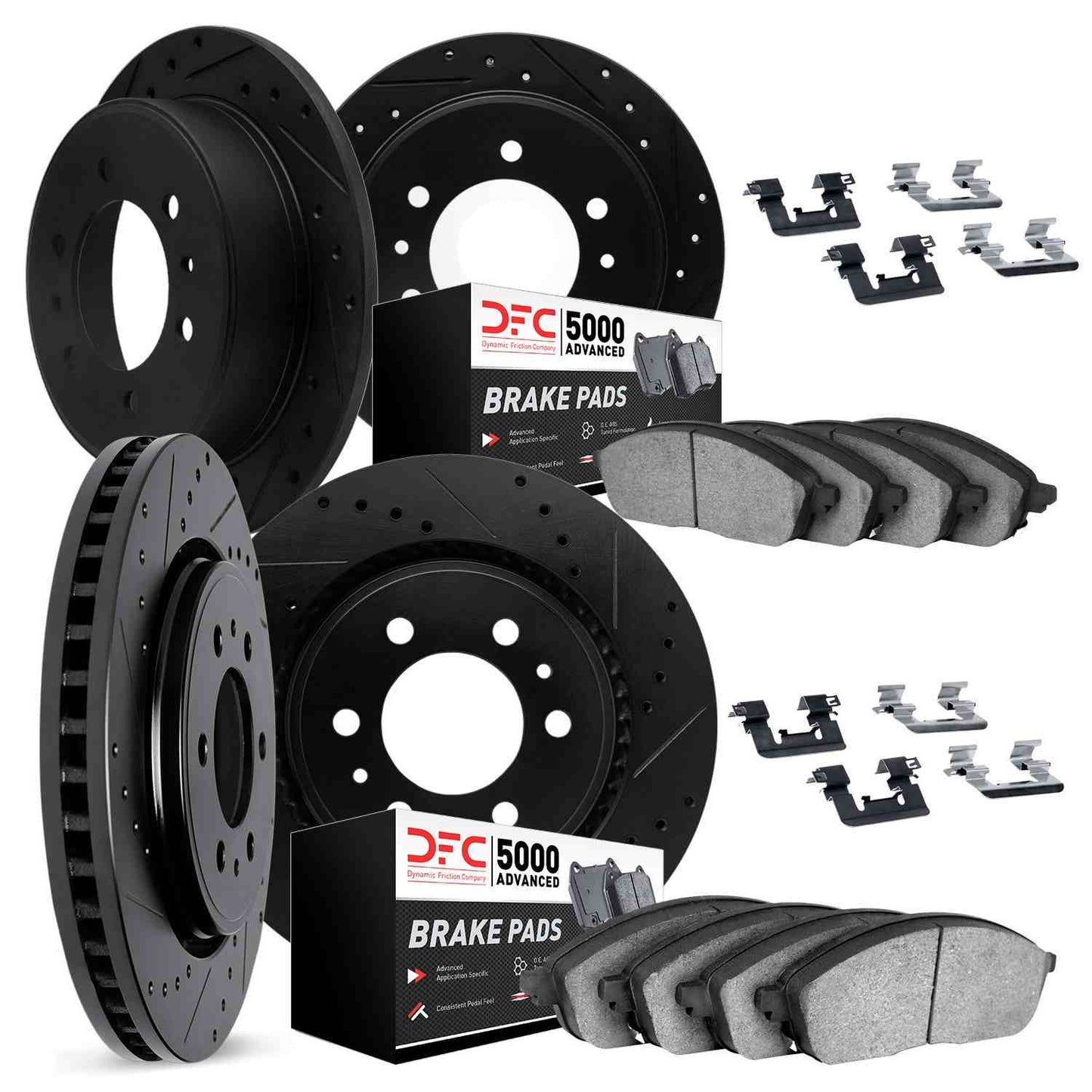 Dynamic Friction Company Disc Brake Kit 7514-40262