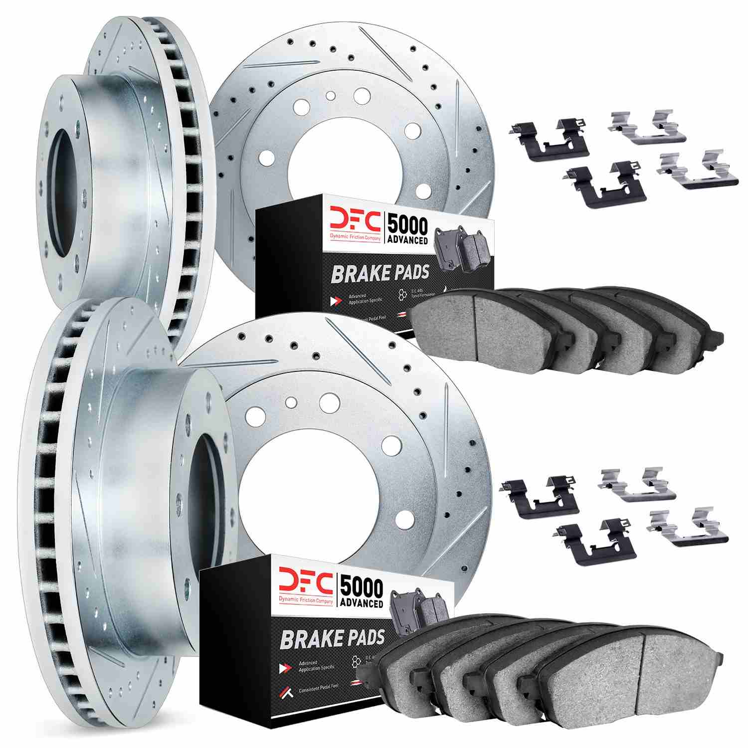 Dynamic Friction Company Disc Brake Kit 7514-48004