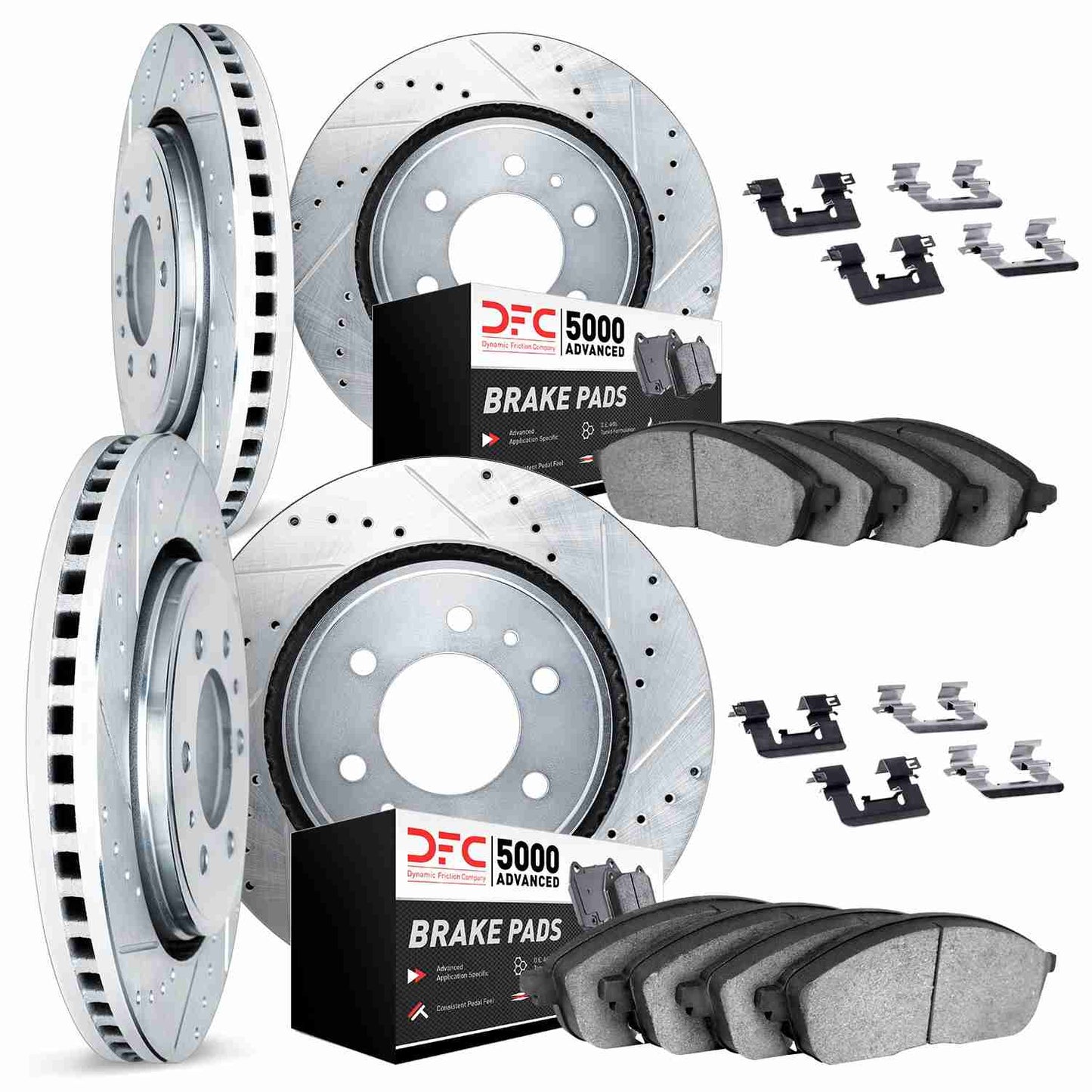 Dynamic Friction Company Disc Brake Kit 7514-48027