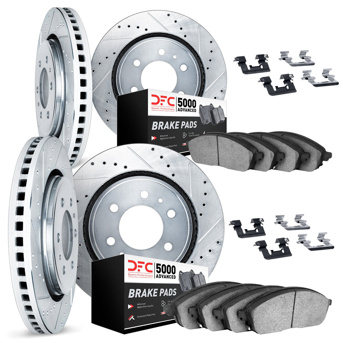 Dynamic Friction Company Disc Brake Kit 7514-54060