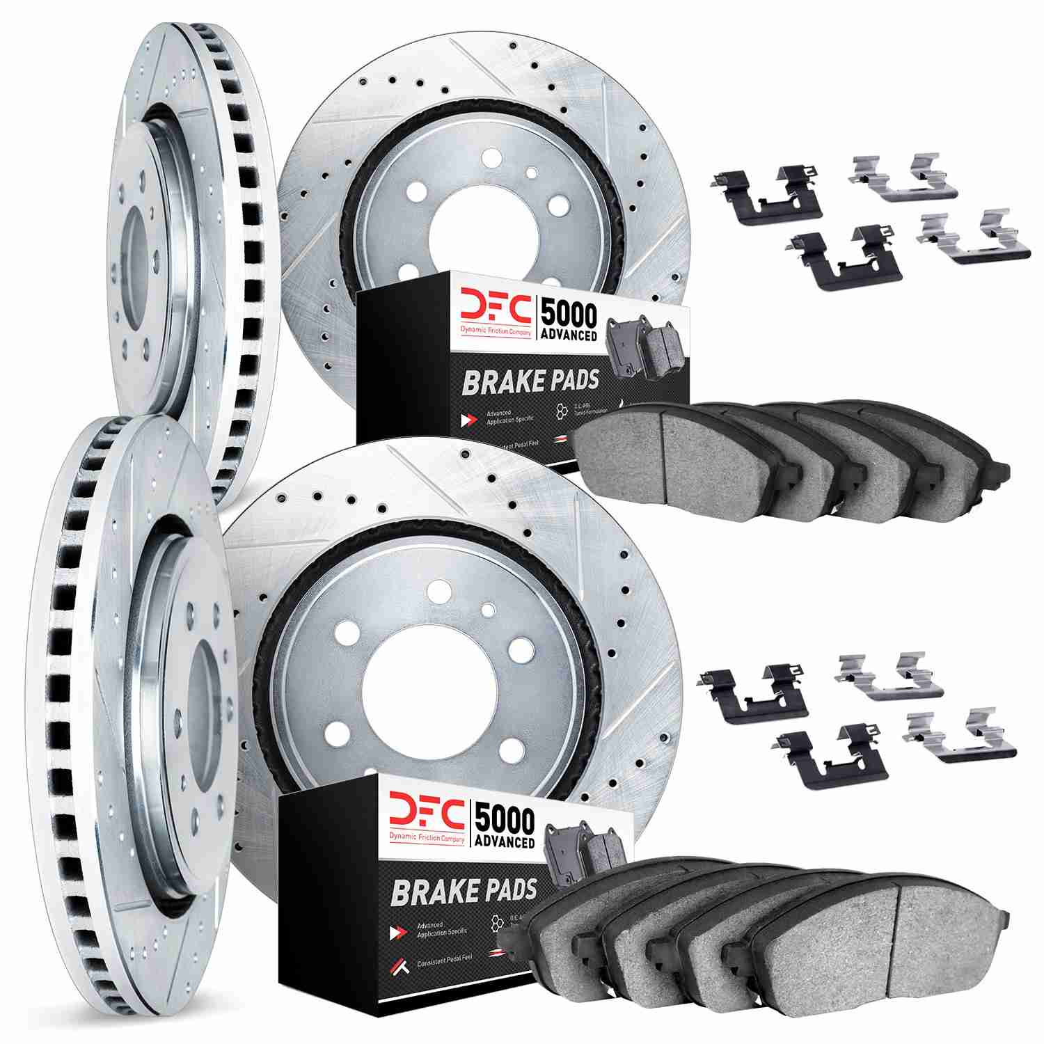 Dynamic Friction Company Disc Brake Kit 7514-54087