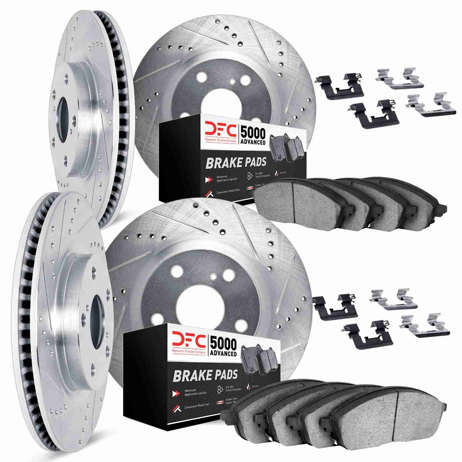 Dynamic Friction Company Disc Brake Kit 7514-75004