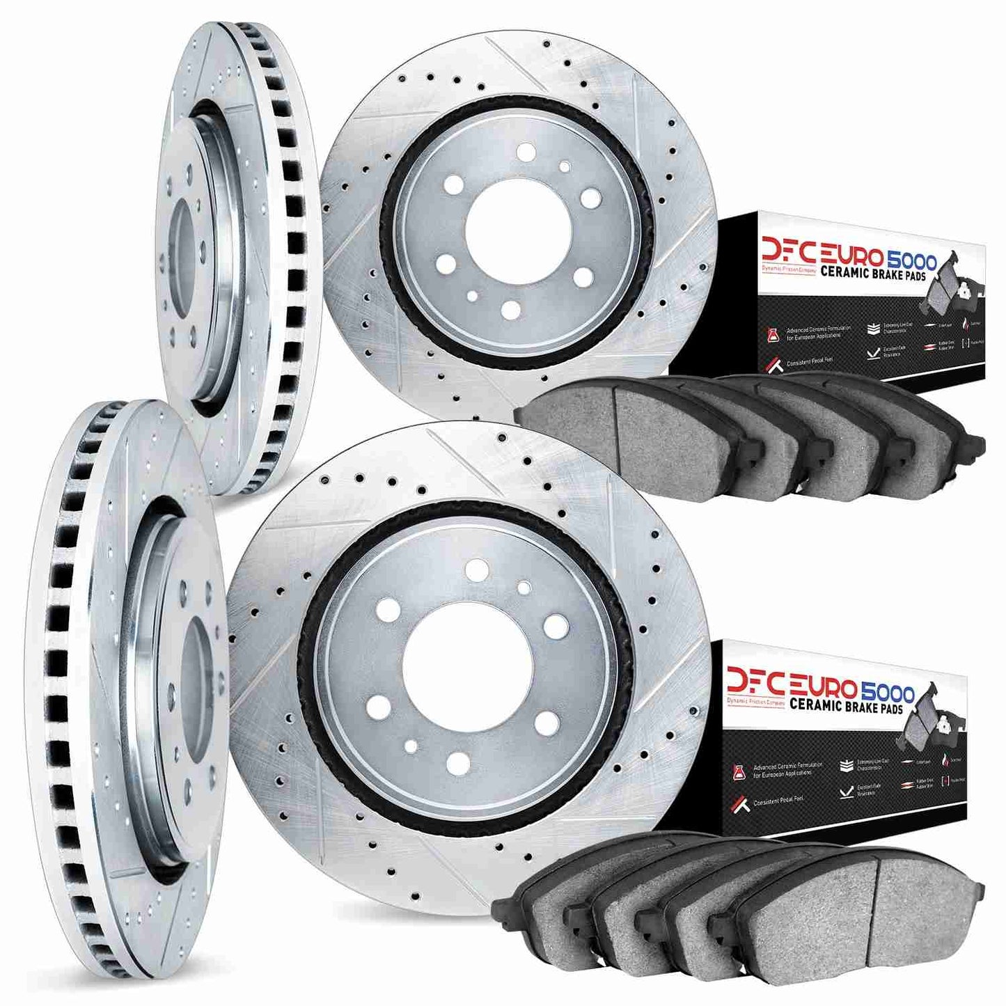 Dynamic Friction Company Disc Brake Kit 7604-48000
