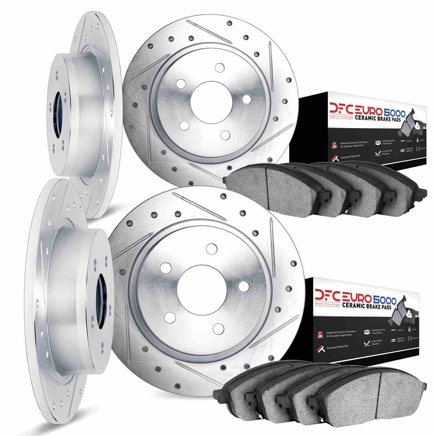 Dynamic Friction Company Disc Brake Kit 7604-63007