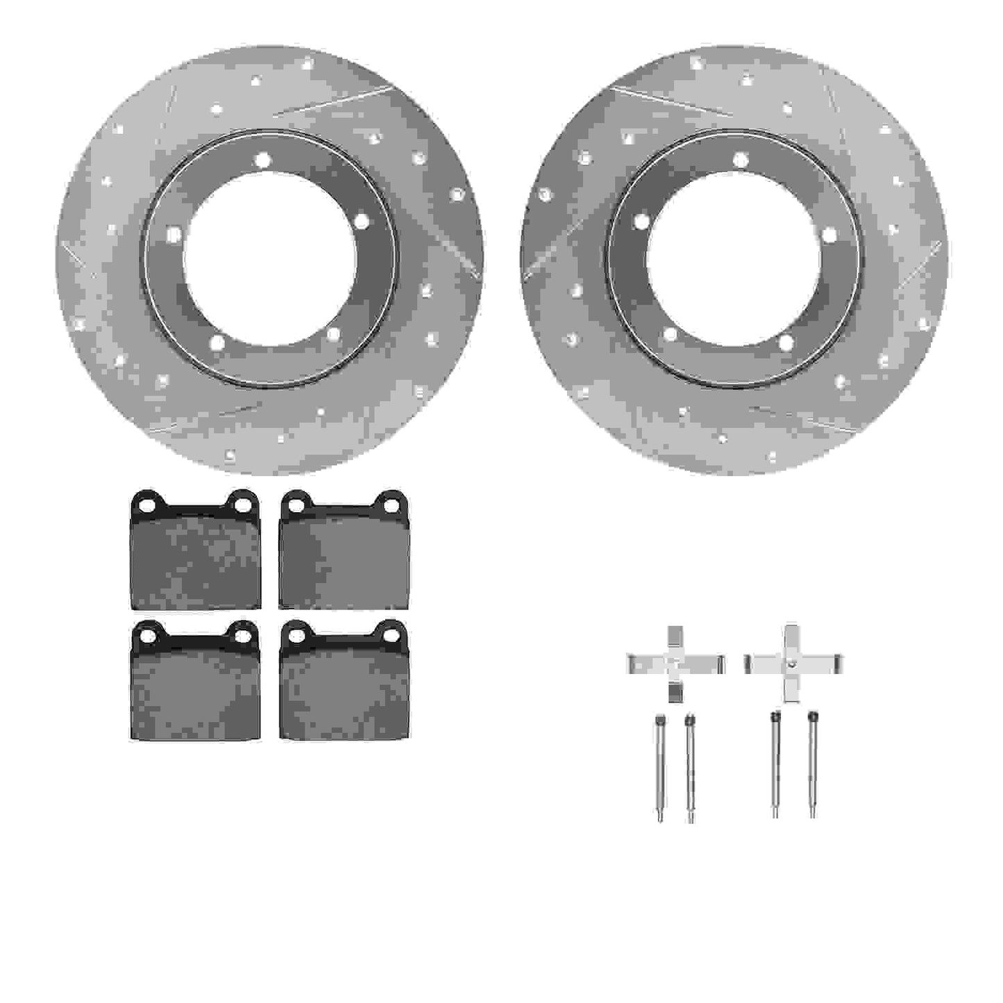 Dynamic Friction Company Disc Brake Kit 7612-02000