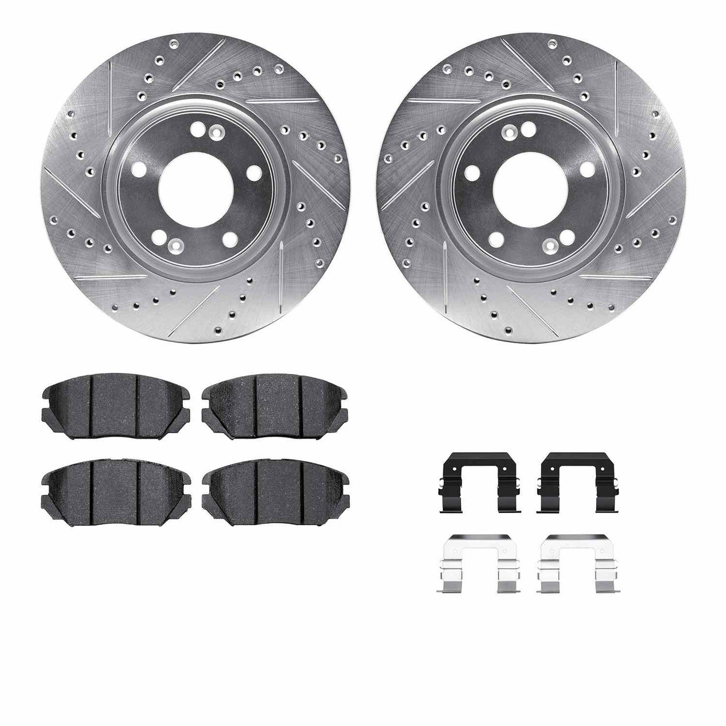 Dynamic Friction Company Disc Brake Kit 7612-03000