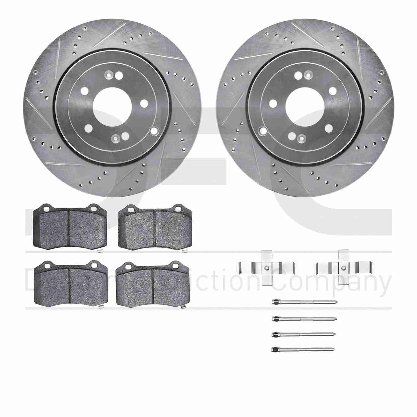 Dynamic Friction Company Disc Brake Kit 7612-03002
