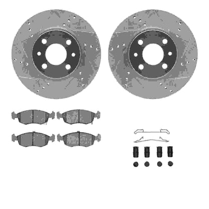 Dynamic Friction Company Disc Brake Kit 7612-07001