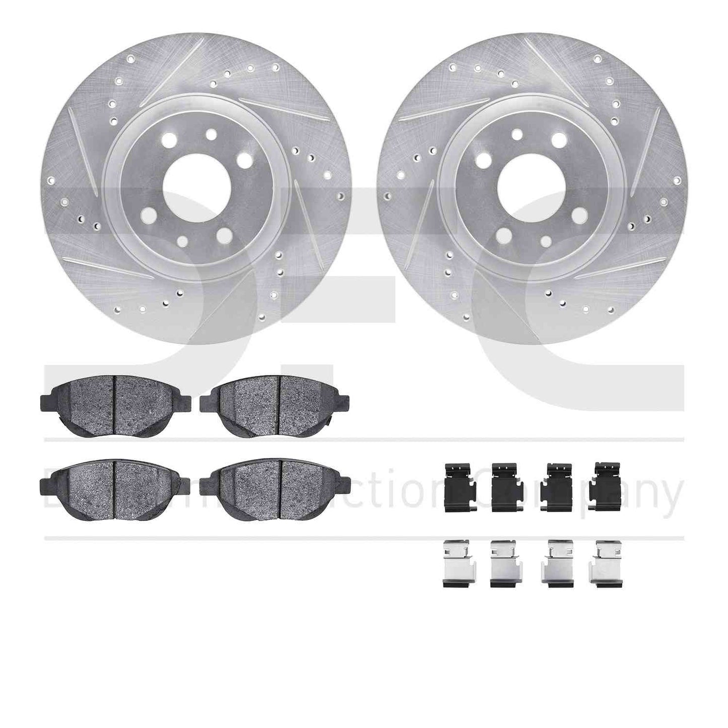 Dynamic Friction Company Disc Brake Kit 7612-07003