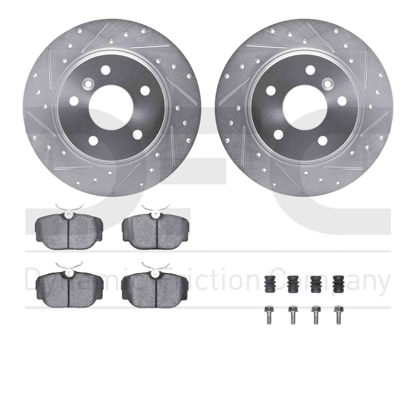 Dynamic Friction Company Disc Brake Kit 7612-11001