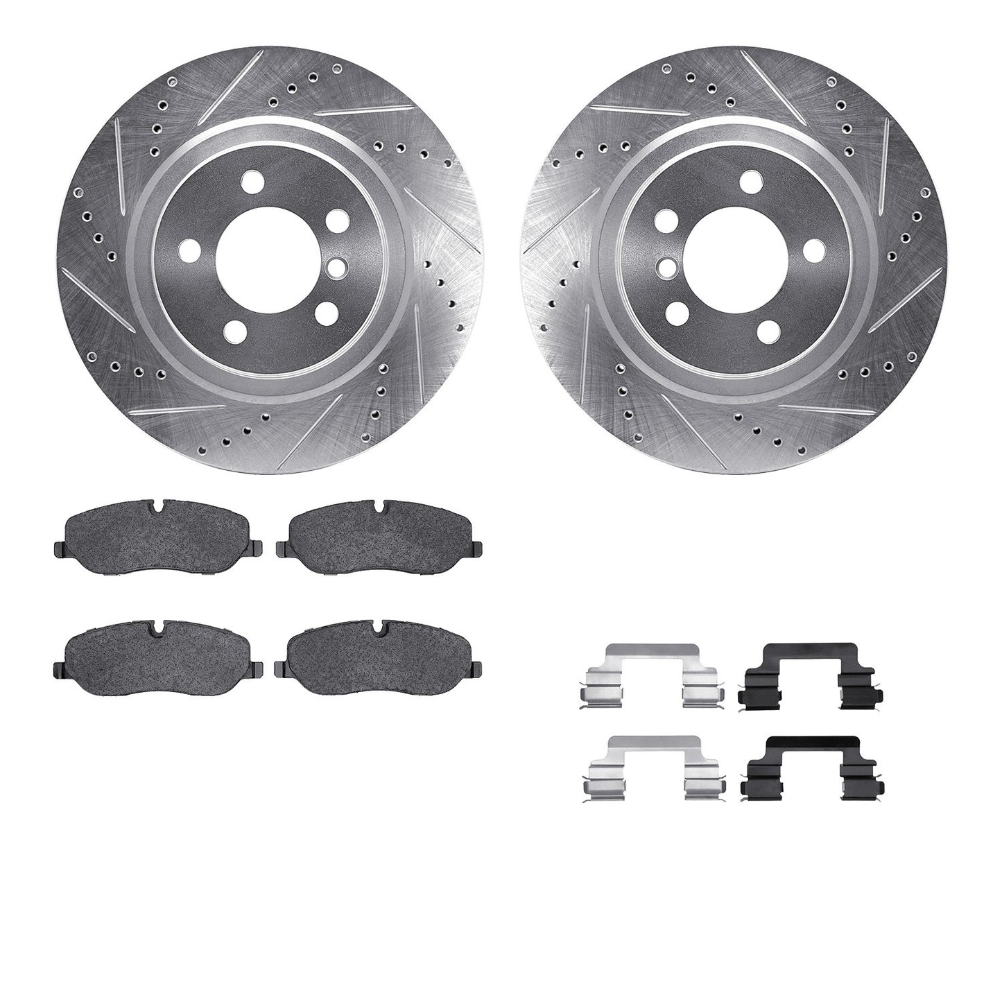 Dynamic Friction Company Disc Brake Kit 7612-11014