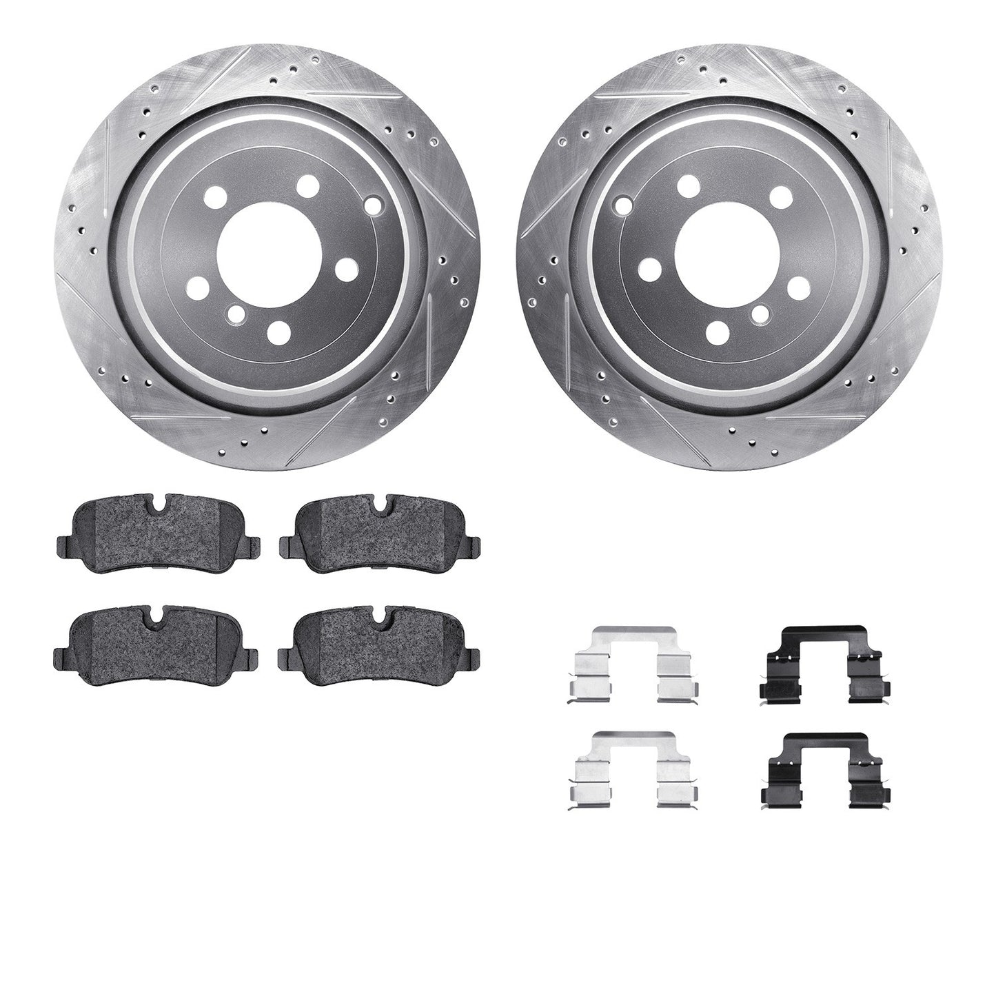 Dynamic Friction Company Disc Brake Kit 7612-11015