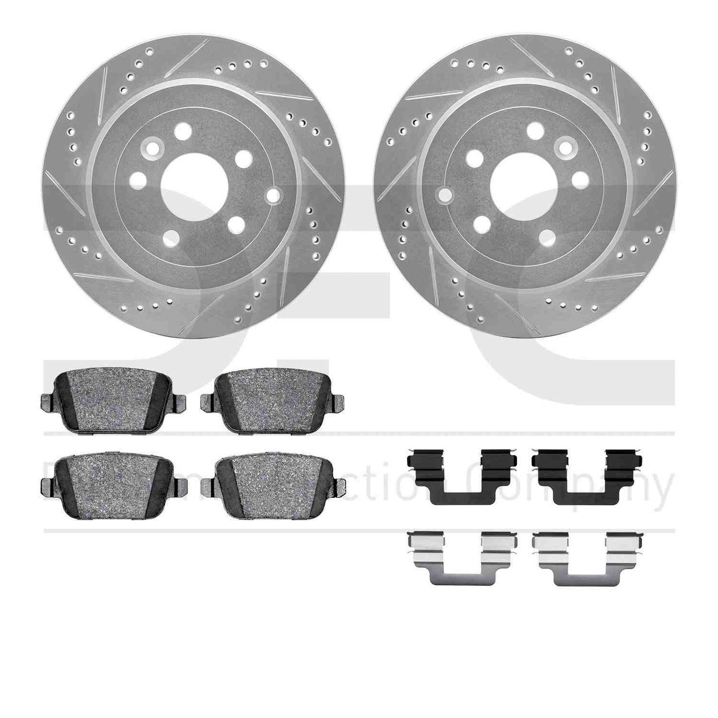 Dynamic Friction Company Disc Brake Kit 7612-11016