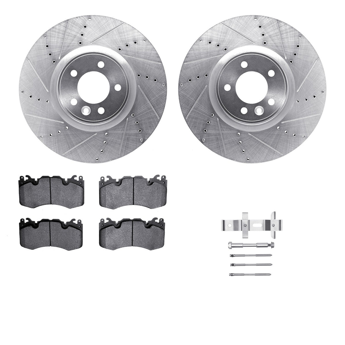 Dynamic Friction Company Disc Brake Kit 7612-11020