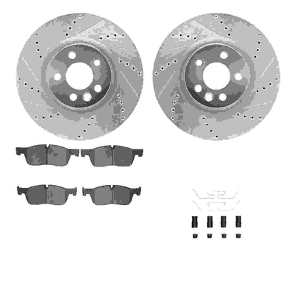 Dynamic Friction Company Disc Brake Kit 7612-11024