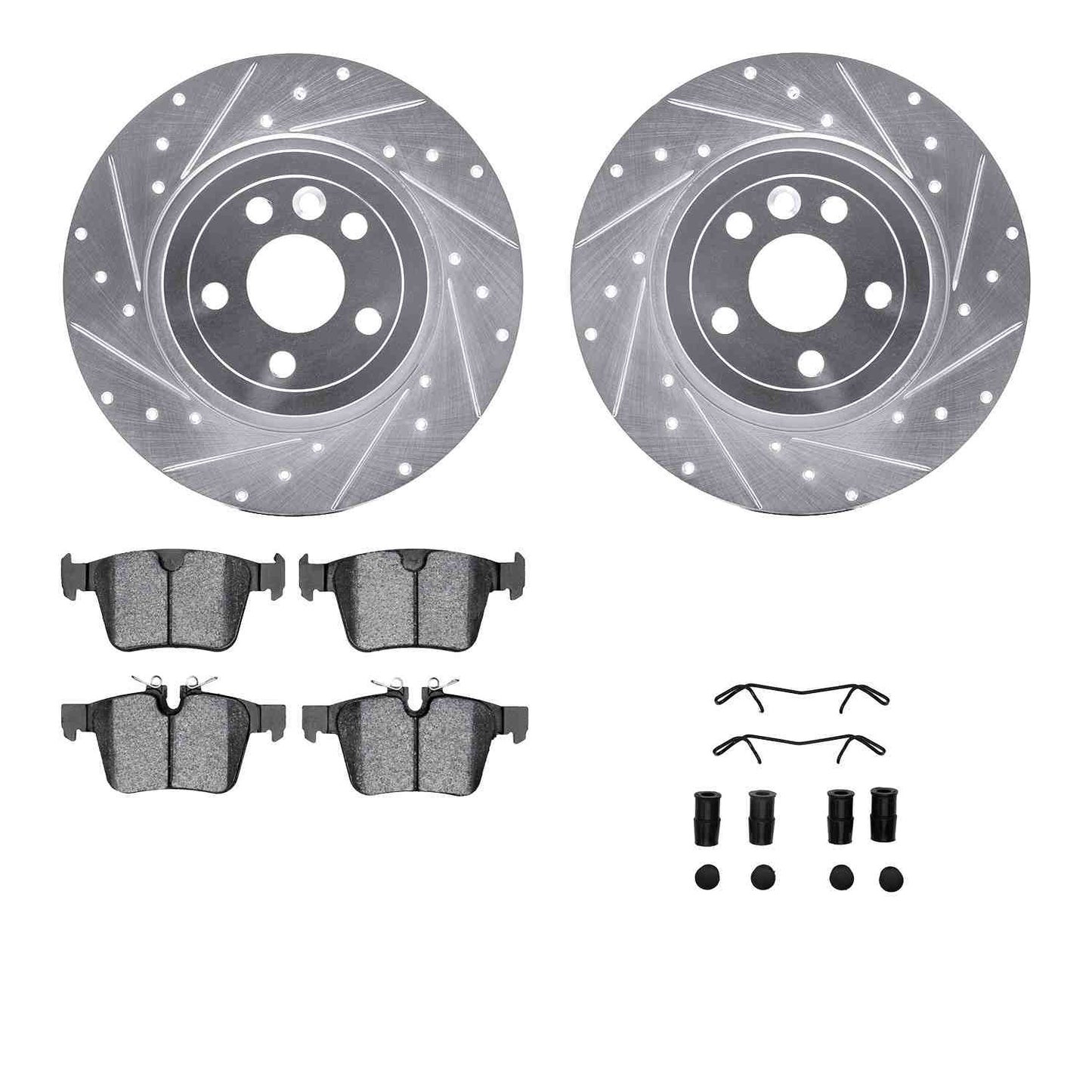 Dynamic Friction Company Disc Brake Kit 7612-11027