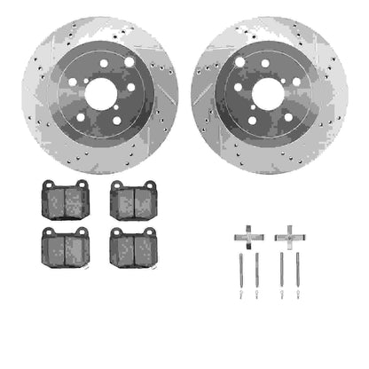 Dynamic Friction Company Disc Brake Kit 7612-13007