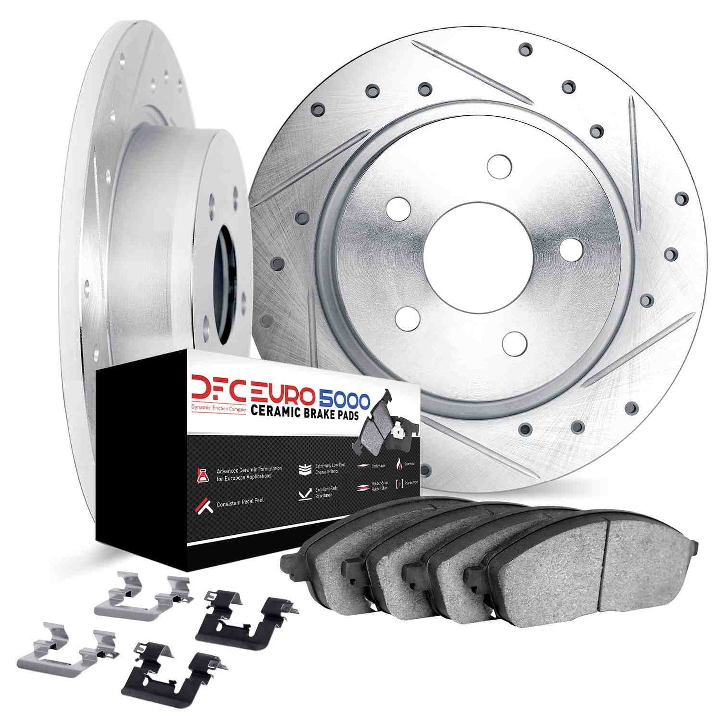 Dynamic Friction Company Disc Brake Kit 7612-20008