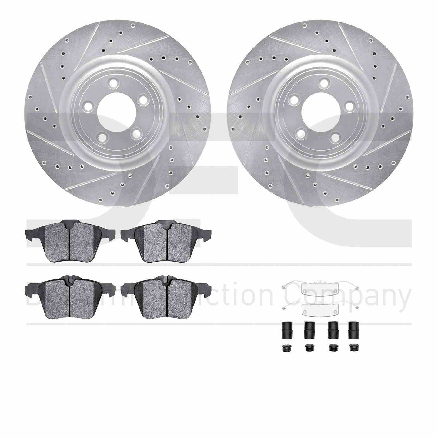 Dynamic Friction Company Disc Brake Kit 7612-20014