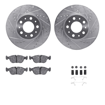 Dynamic Friction Company Disc Brake Kit 7612-27022