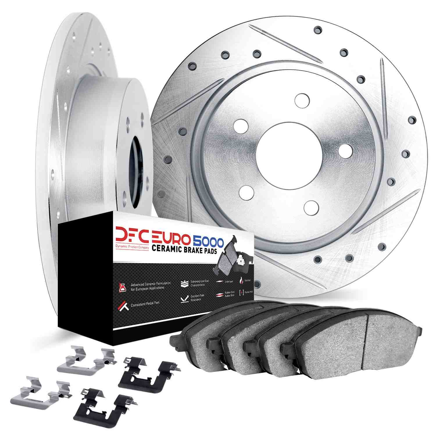 Dynamic Friction Company Disc Brake Kit 7612-27023